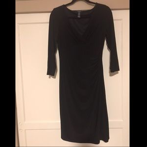 Black Chaps Dress